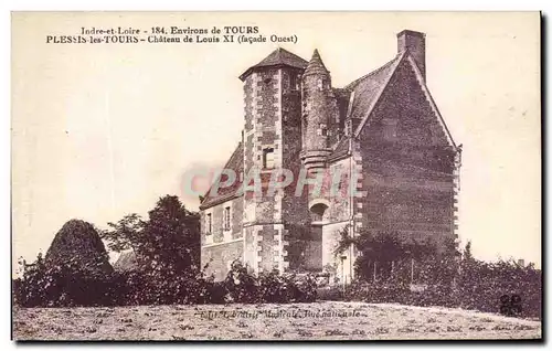 Cartes postales Indre et Loire Environs de Tours Plessis les Tours de Louis XI