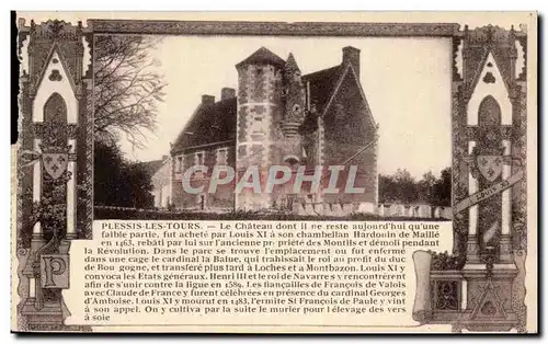 Cartes postales Plessis Les Tours Le Chateau