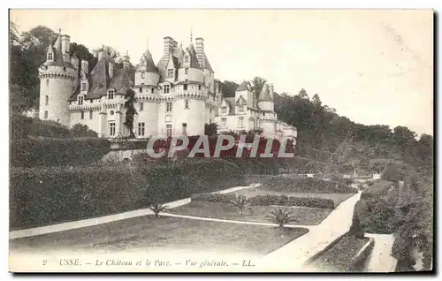 Ansichtskarte AK Usse la Chateau et le parc Vue generale