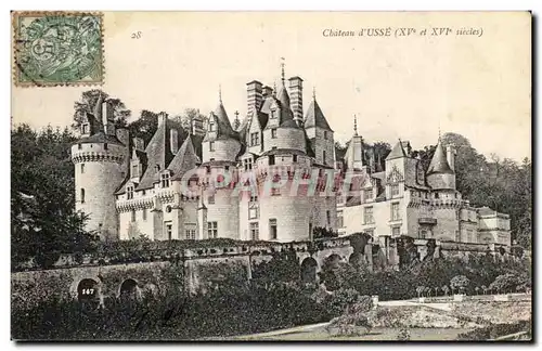 Cartes postales Chateau d&#39 Usse