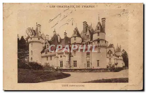 Cartes postales Les Chateaux De France Usse