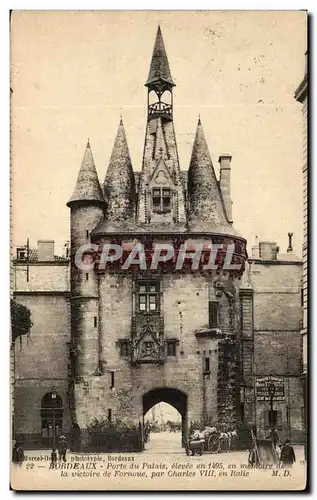 Cartes postales Bordeaux Porte du palais