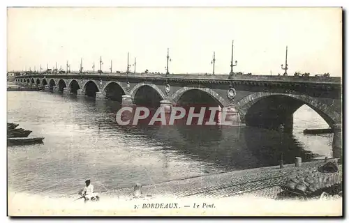 Cartes postales Bordeaux Le Pont