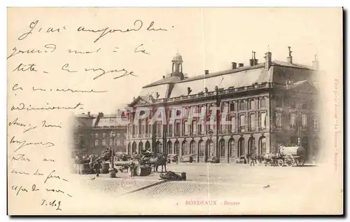 Cartes postales Bordeaux Bourse