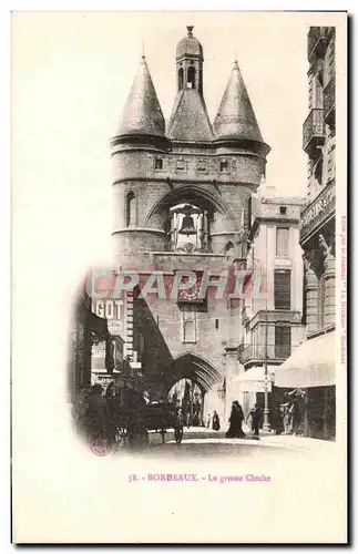 Cartes postales Bordeaux La Grosse Cloche