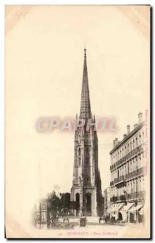 Cartes postales Bordeaux Tour St Michel