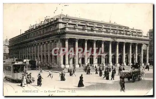 Cartes postales Bordeaux Le Grand Theatre