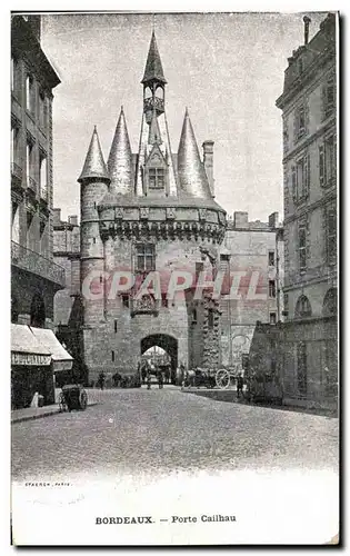 Ansichtskarte AK Bordeaux Porte Cailhau