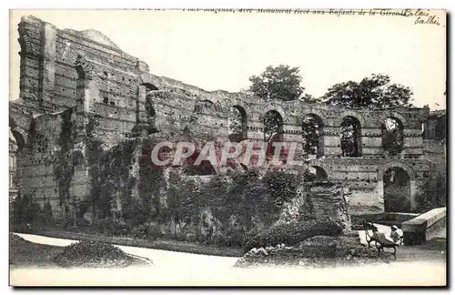 Cartes postales Bordeaux Ruines du palais Gallien