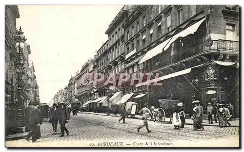 Cartes postales Bordeaux Cours de l'Intendance