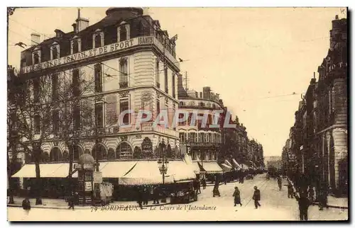 Cartes postales Bordeaux Le Cours de l'Intendance