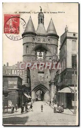 Cartes postales Bordeaux La Porte de la Grosse Glocle