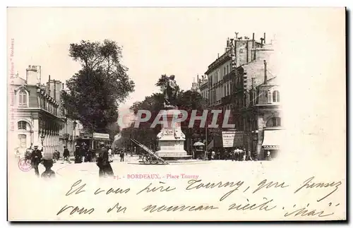 Cartes postales Bordeaux Place Tourny