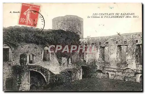 Ansichtskarte AK Les Chateaux Du Bazadais Le Chateau de Villandraut