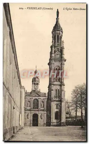 Cartes postales Verdelais L'Eglise Notre Dame
