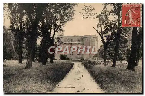 Cartes postales Lamarque Chateau Lamarque et son parc