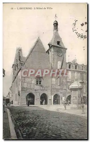 Cartes postales Libourne L'Hotel de Ville