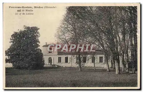 Cartes postales Fourcas Hosten Medoc de Moulis de Listrac