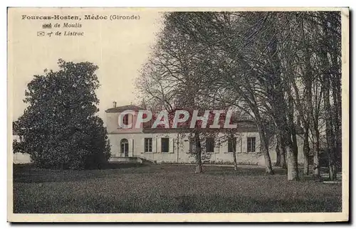 Cartes postales Fourcas Hosten Medoc De Moulis de Listrac