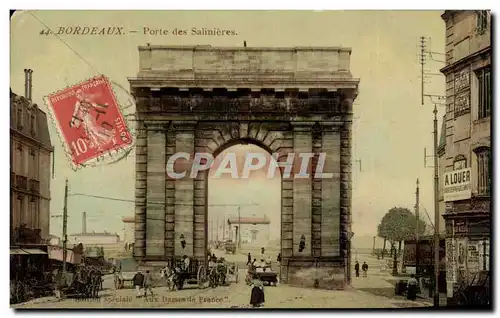 Cartes postales Bordeaux Porte des Salinieres