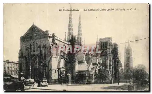 Cartes postales Bordeaux La Cathedrale Saint Andre