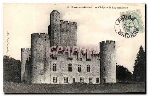 Cartes postales Mazeres Chateau de Rouqeraillade