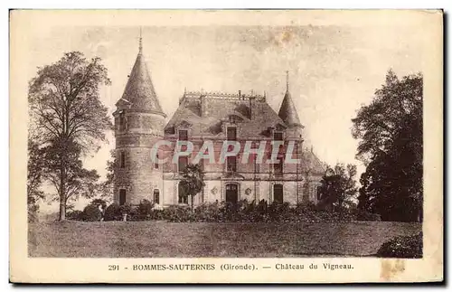 Ansichtskarte AK Bommes Sauternes Chateau du Vigneu