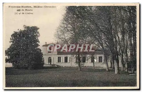 Cartes postales Fourcas Hosten Medoc de Molis de Listrac