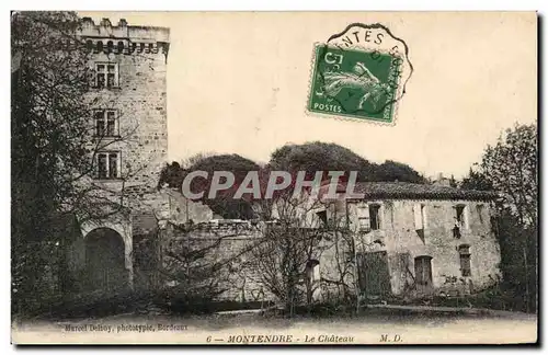 Cartes postales Montendre le Chateau