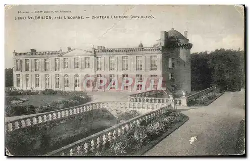 Cartes postales St Emilion Pres Libourne Chateau Larcque