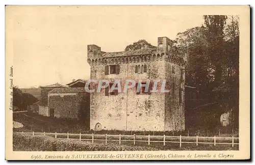 Cartes postales Environs de Sauveterre de Guyenne Chateau de Lassalle d Cleyrac