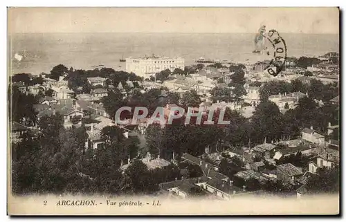 Cartes postales Arcachon Vue Generale