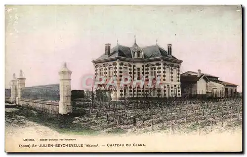 Cartes postales St Julien Beychevelle Chateau Du Glana