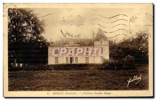 Cartes postales Bonzac Chateau Perrin Dhoge