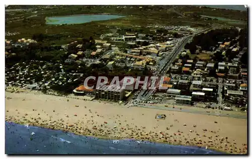 Cartes postales moderne Littoral Languedocien Marseillan Plage La Plage Et l&#39avenue De La