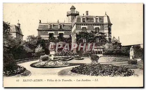 Ansichtskarte AK Saint Aubin Villas de la Tourelle Les jardins