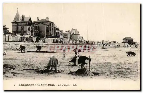 Cartes postales Courseulles Sur Mer La Plage