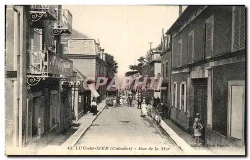 Cartes postales Luc sur Mer Rue de la Mer