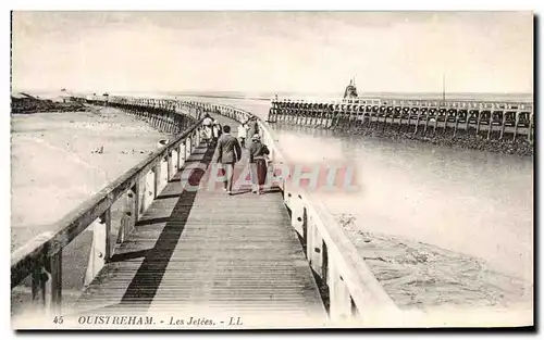 Cartes postales Ouistreham Les Jetees