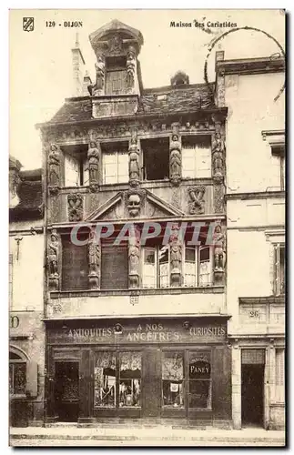 Cartes postales Dijon Maison des Cariatides A nos ancetres