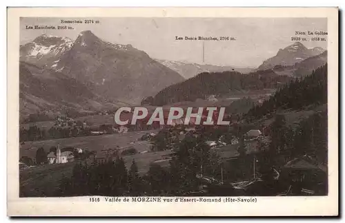 Cartes postales Valle De Morzine Vue d&#39Essert Romand