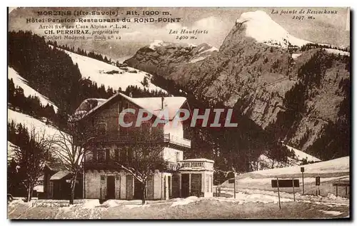 Cartes postales Morzine Hotel Pension Restaurant Du Rond Point