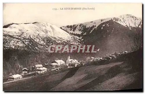 Cartes postales La Cote D&#39Arboz