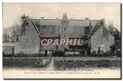 Cartes postales La Riche Extra la Rabatterie Ancien Logis d&#39Olivier Le Daim barbier