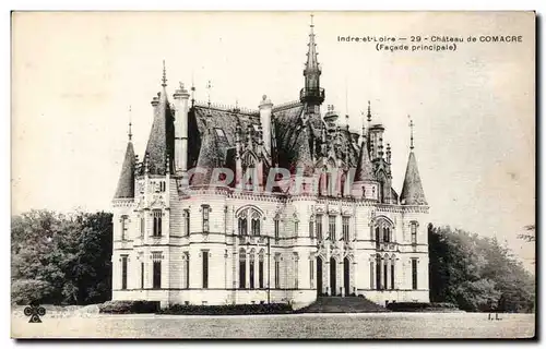 Cartes postales CIndere Loire Chateau de Comacre