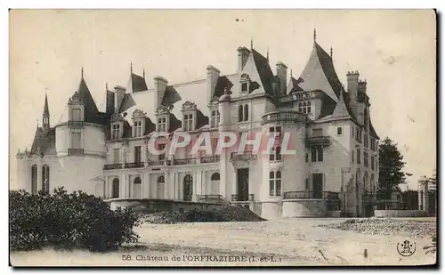 Cartes postales Chateau de l&#39Orfraziere