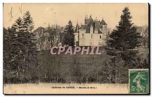 Ansichtskarte AK Chateau de Cande Monts