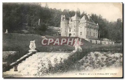 Cartes postales Poce Le chateau