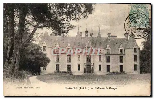 Cartes postales St Avertin Chateau de Cange