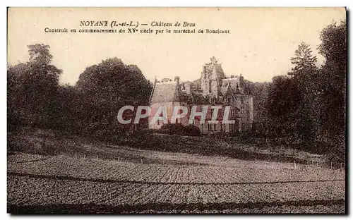 Cartes postales Noyat Chateau de Brou